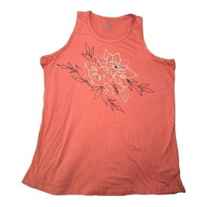 Columbia Women’s Tank Top with Floral Design - Size XL